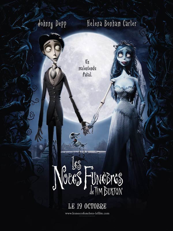 Les Noces Funèbres de Tim Burton